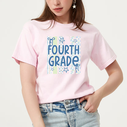 Back To School Shirt, Kindergarten Teacher T-Shirt, First Grade Teacher Tee, Grade Level School Shirt, First Day Of School Outfit