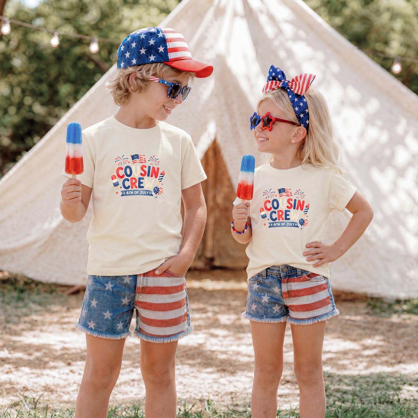 Cousin Crew 4th of July Shirt, 250 Years Freedom Tee, Patriotic Family Outfit