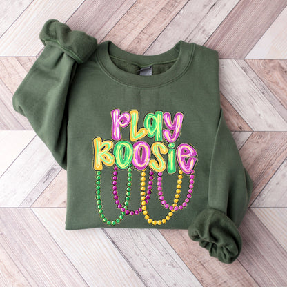 Play Boosie Mardi Gras Sweatshirt, Hoodie, Pullover