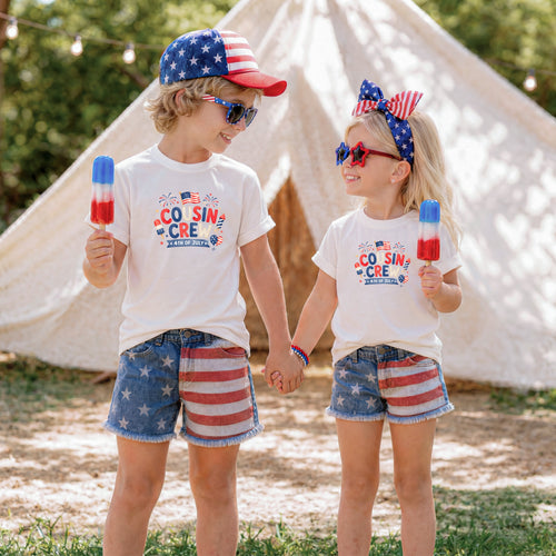 Cousin Crew 4th of July Shirt, 250 Years Freedom Tee, Patriotic Family Outfit