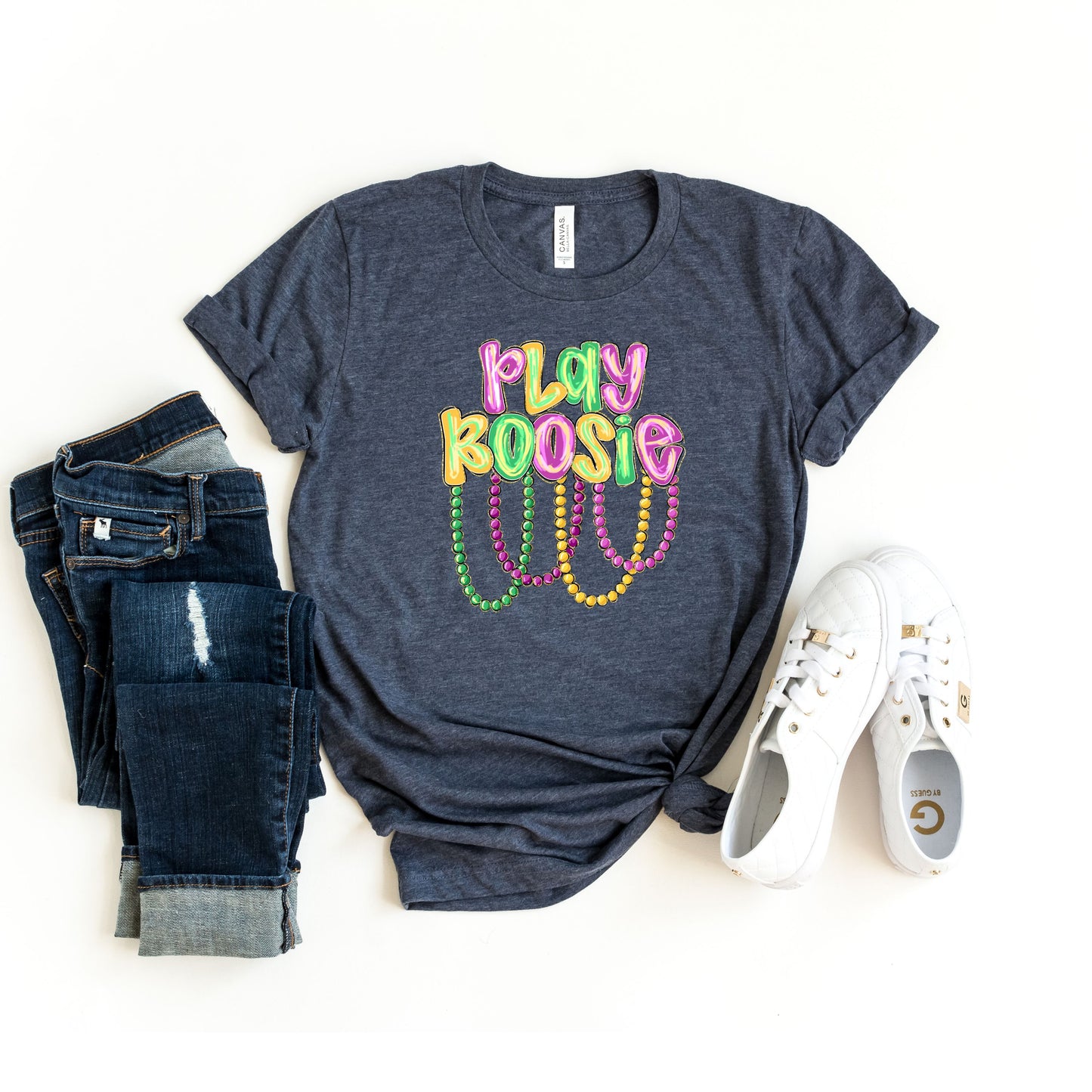 Play Boosie Mardi Gras Shirt 2026, Carnival Mardi Gras Beads Tee, Louisiana New Orleans Party Crew, Fat Tuesday Graphic Tee