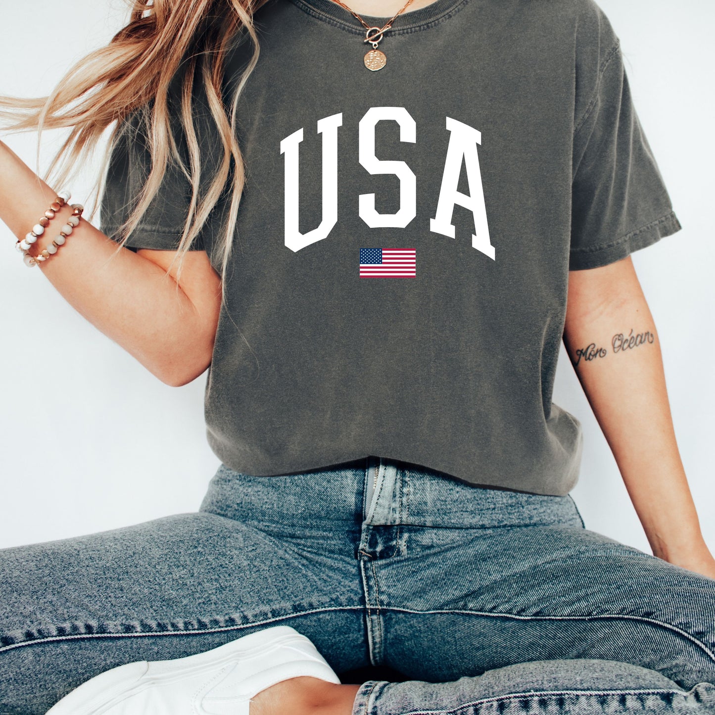 USA Soccer Fan T-Shirt, Game Day Shirt