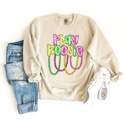 Play Boosie Mardi Gras Sweatshirt, Hoodie, Pullover
