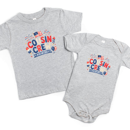 Cousin Crew 4th of July Shirt, 250 Years Freedom Tee, Patriotic Family Outfit