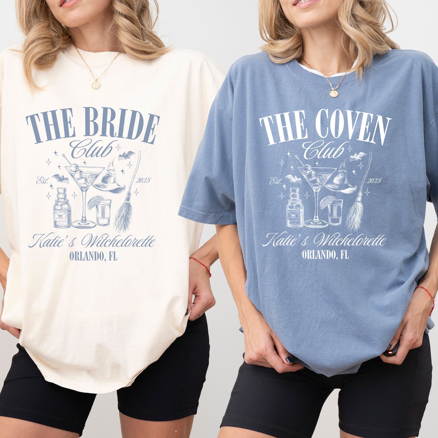 Custom Witchy Bachelorette Shirt Halloween Bachelorette Party Shirt Witchy Bride Shirt The Coven Spooky Bridal Party Gift Gothic Wedding Tee