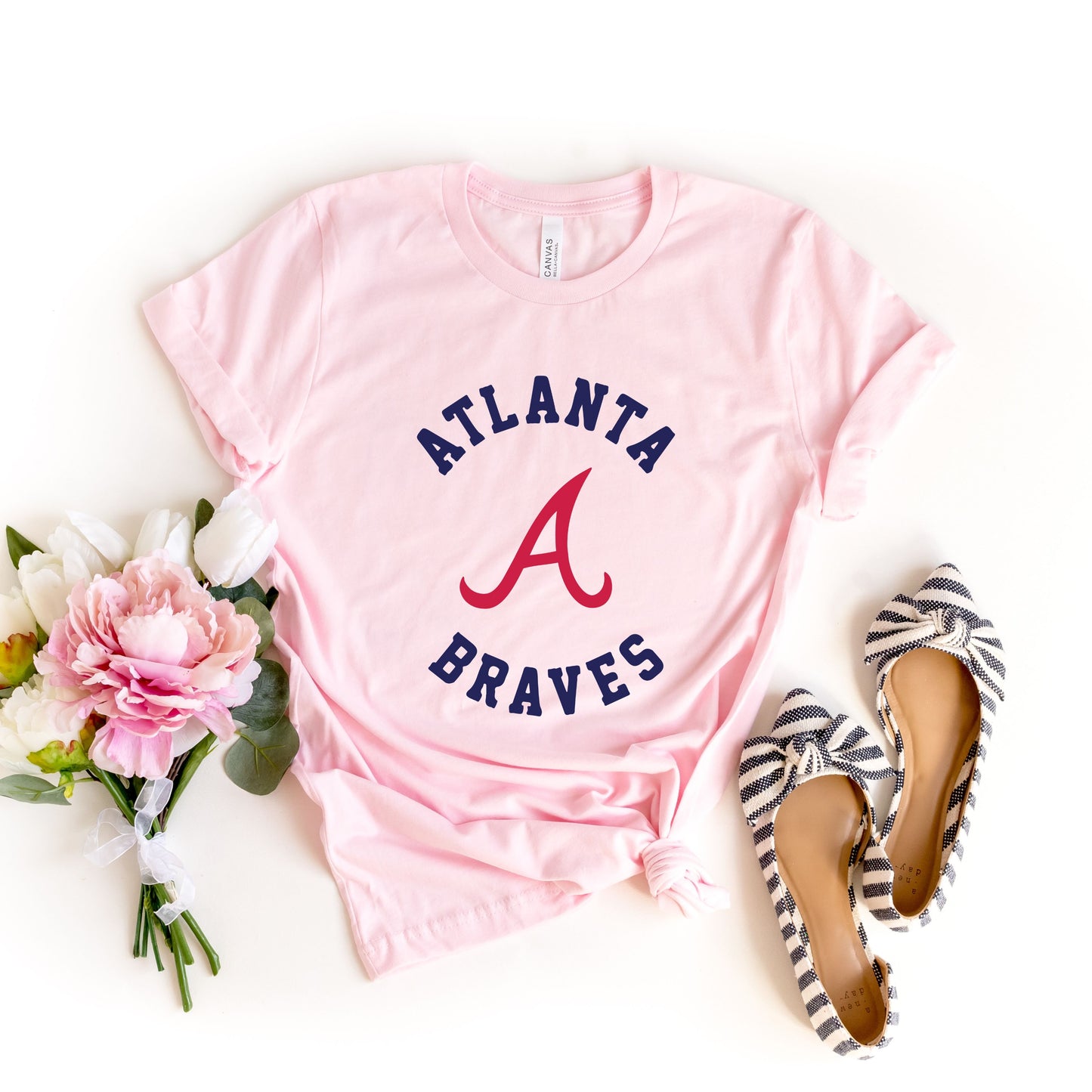 Retro Atlanta Braves Baseball T-Shirt - Vintage Style Game Day Tee - Team Spirit Top -Atlanta Baseball Fan Gear