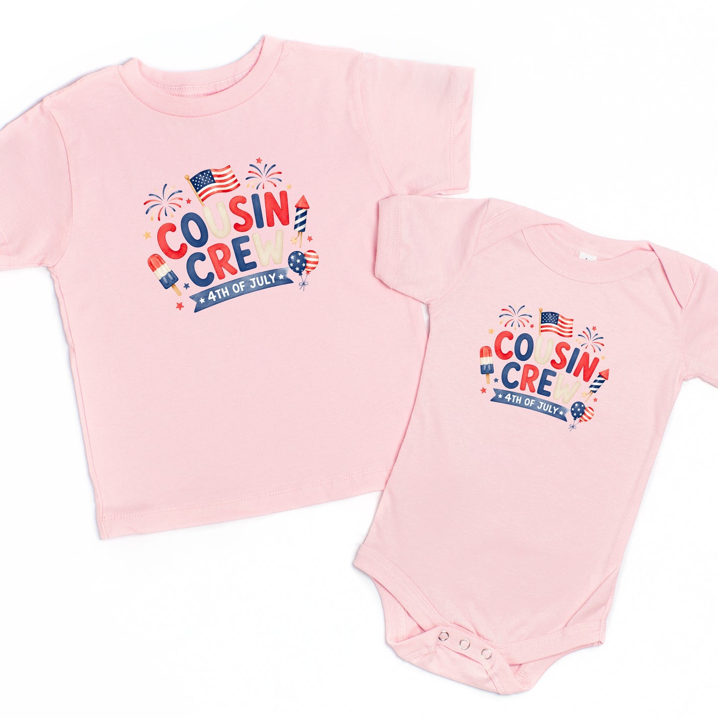 Cousin Crew 4th of July Shirt, 250 Years Freedom Tee, Patriotic Family Outfit
