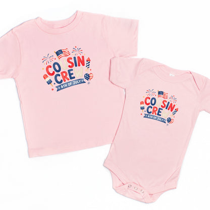 Cousin Crew 4th of July Shirt, 250 Years Freedom Tee, Patriotic Family Outfit