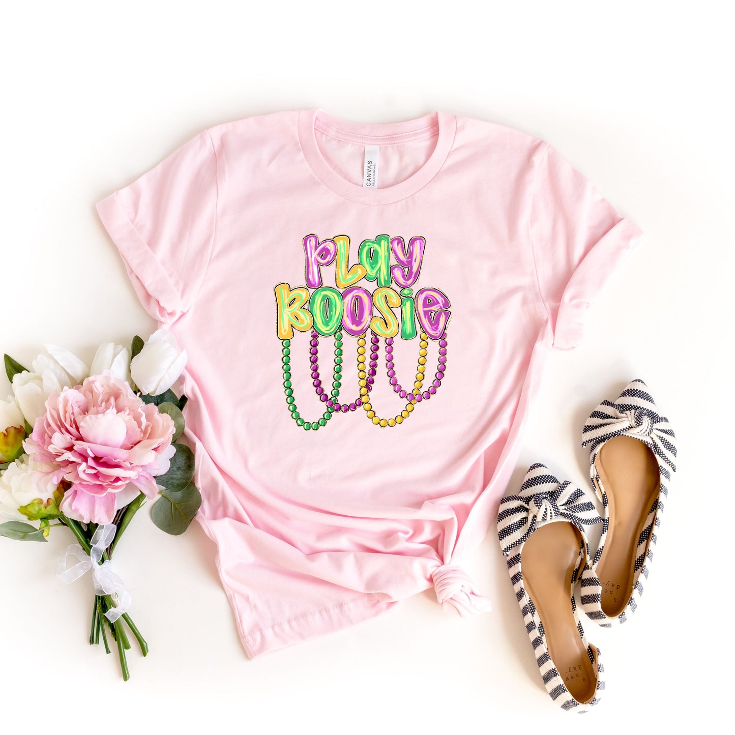 Play Boosie Mardi Gras Shirt 2026, Carnival Mardi Gras Beads Tee, Louisiana New Orleans Party Crew, Fat Tuesday Graphic Tee