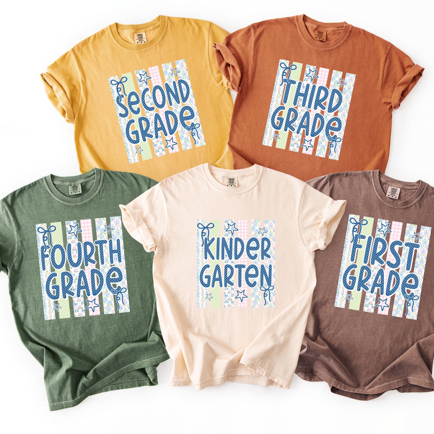 Back To School Shirt, Kindergarten Teacher T-Shirt, First Grade Teacher Tee, Grade Level School Shirt, First Day Of School Outfit