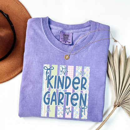Back To School Shirt, Kindergarten Teacher T-Shirt, First Grade Teacher Tee, Grade Level School Shirt, First Day Of School Outfit