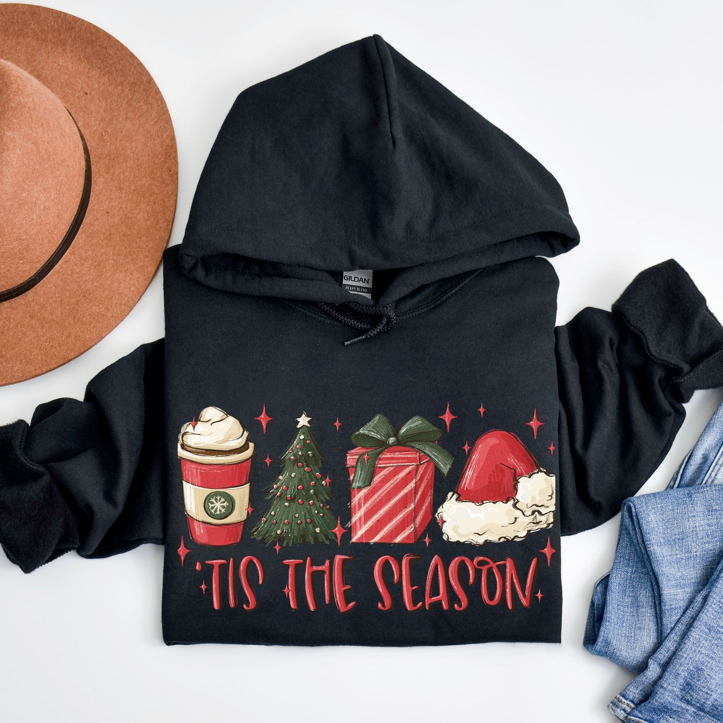 Tis The Season Sweatshirt, Christmas Tis The Season Sweatshirt, Merry Christmas Shirt, Christmas Sweatshirt, Cute Winter Hoodie