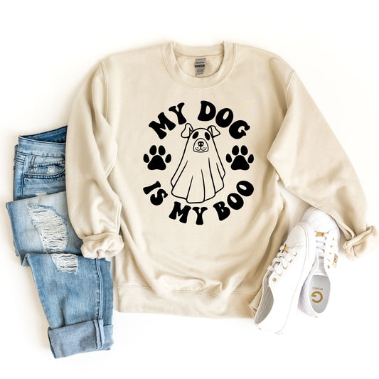 Halloween Sweatshirt Halloween Sweater Dog Sweatshirt Halloween Dog Sweatshirt Ghost Dog Shirt 2025 Happy Halloween Retro Spooky Season