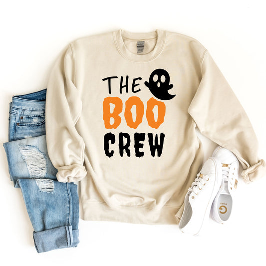 The Boo Crew Sweatshirt, Halloween Sweatshirt, Halloween Shirt, Halloween Family Shirt , Ghost Sweater, Funny Halloween Hoodie, Boo Crew Tee