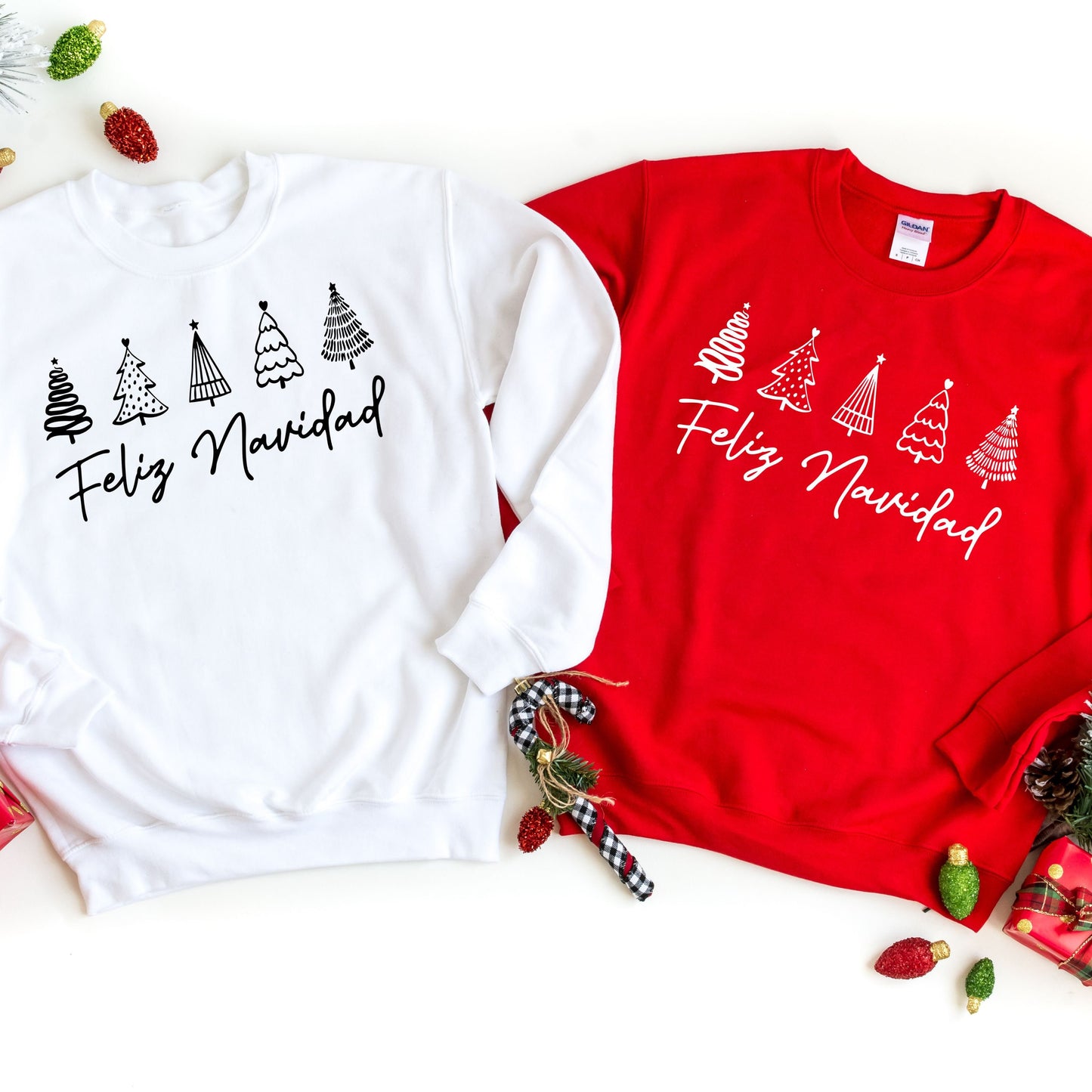 Feliz Navidad Sweatshirt, Christmas Family Sweater, Spanish Christmas Sweater, Spanish Christmas Gift, Spanish Merry Christmas Sweatshirt