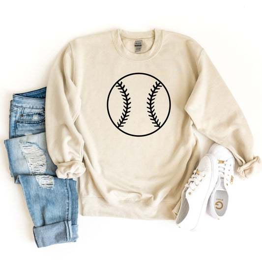 Baseball Sweatshirt, Cheer Mom Girlfriend Sweater, Game Day Sweatshirt, Baseball Mom Sister Sweatshirt, Baseball Player Gift, Baseball Shirt