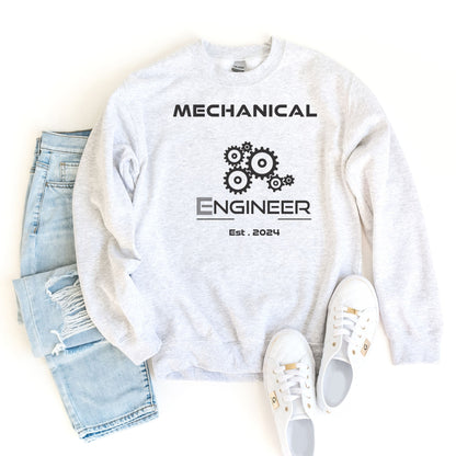 Mechanical Engineer Sweatshirt, Mechanical Engineering Gifts, Engineering Graduation Gift, Engineer Student Gift Shirt, Engineer Grad Gifts