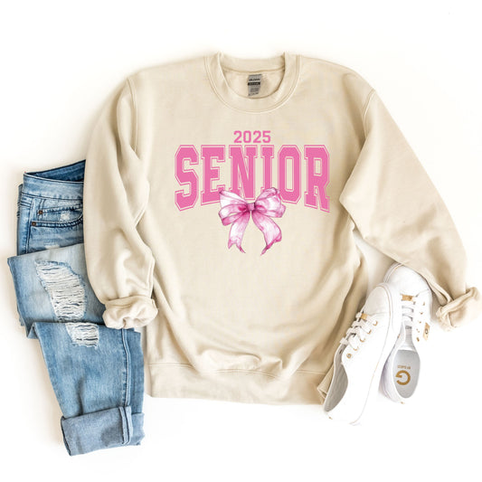 SENIOR 2025 SWEATSHIRT, Graduate Sweatshirt, Class of 2025 Sweat, College Senior Sweater, High School Tee Senior, 2025 Graduate Gift Shirt
