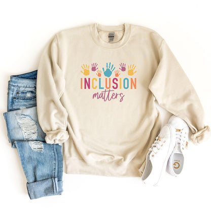 Inclusion Matters Sweatshirt, Special Education Hoodie, Mindfulness Sweater, Autism Awareness Hoodie, Equality Shirt, Neurodiversity Shirt