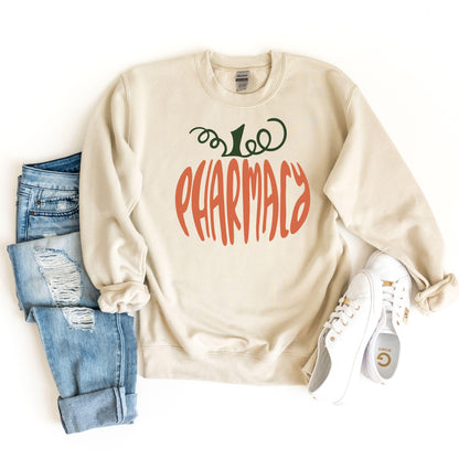Pharmacy Fall Outfit, Pharmacy Pumpkin Sweatshirt, Pharmacist Thanksgiving Sweat, Pharmacist Gift, Thankful Sweatshirt, Pharmacy Tech Fall