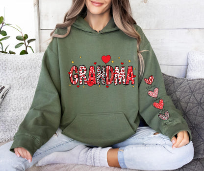 Personalized Mother's Day Sweatshirt, Custom Mama Sweater, Gift for Grandma, Gigi, Nana, Aunt, Mommy, Mimi, Custom Name Mother's Day Gif