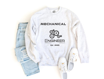Mechanical Engineer Sweatshirt, Mechanical Engineering Gifts, Engineering Graduation Gift, Engineer Student Gift Shirt, Engineer Grad Gifts