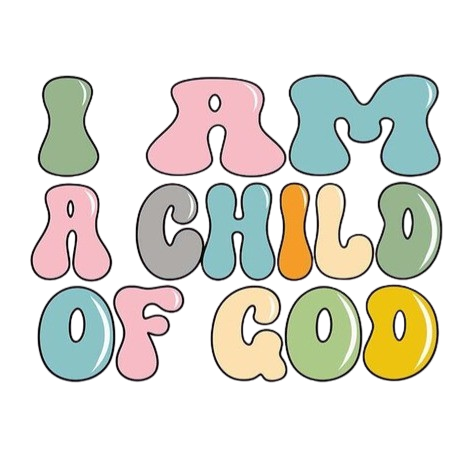 11" DTF Print, I am A Child of God, Gospel, But God, Pink Bow , 4 quantity